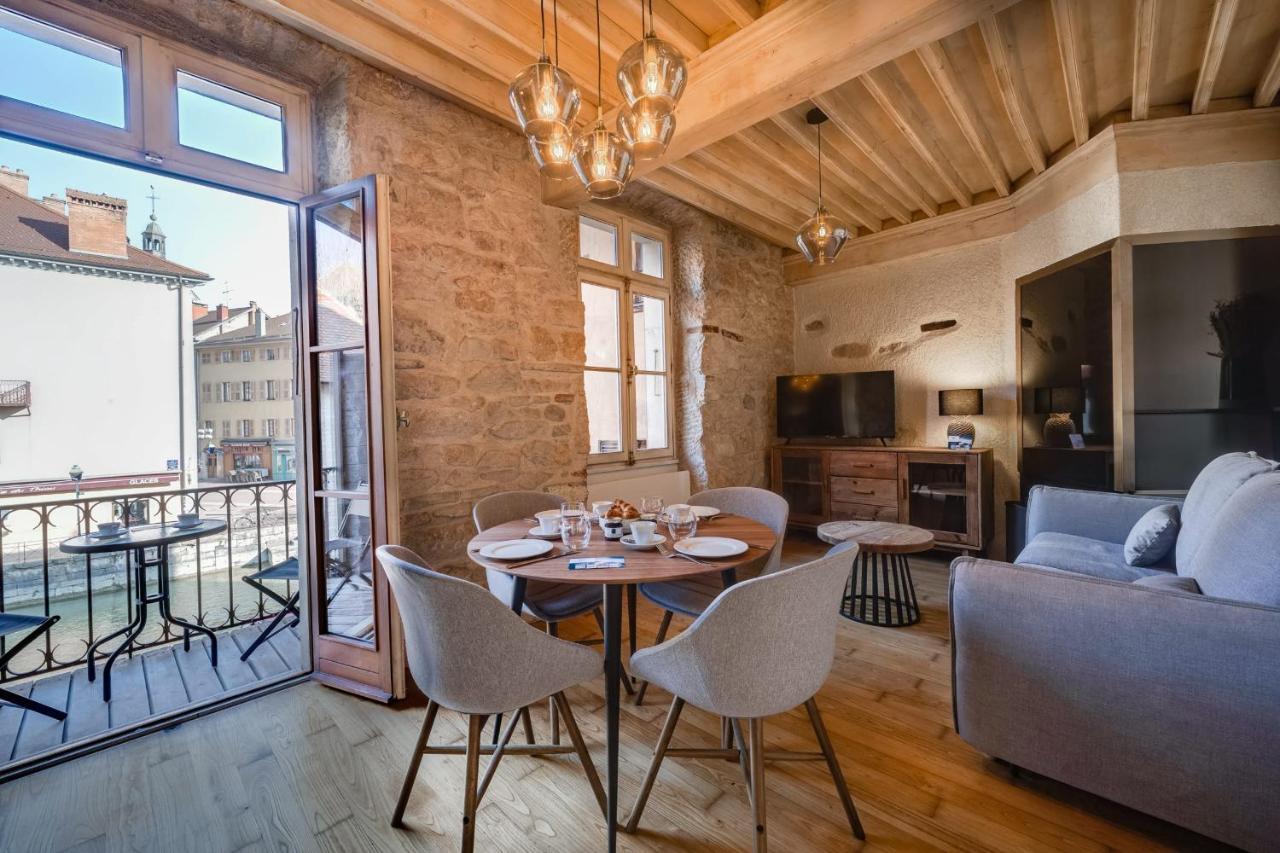 Le Balcon Perriere I - Charming Apartment With Direct View Of The Thiou Annecy Eksteriør bilde